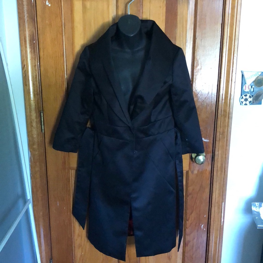 Dressy White House black market trench coat